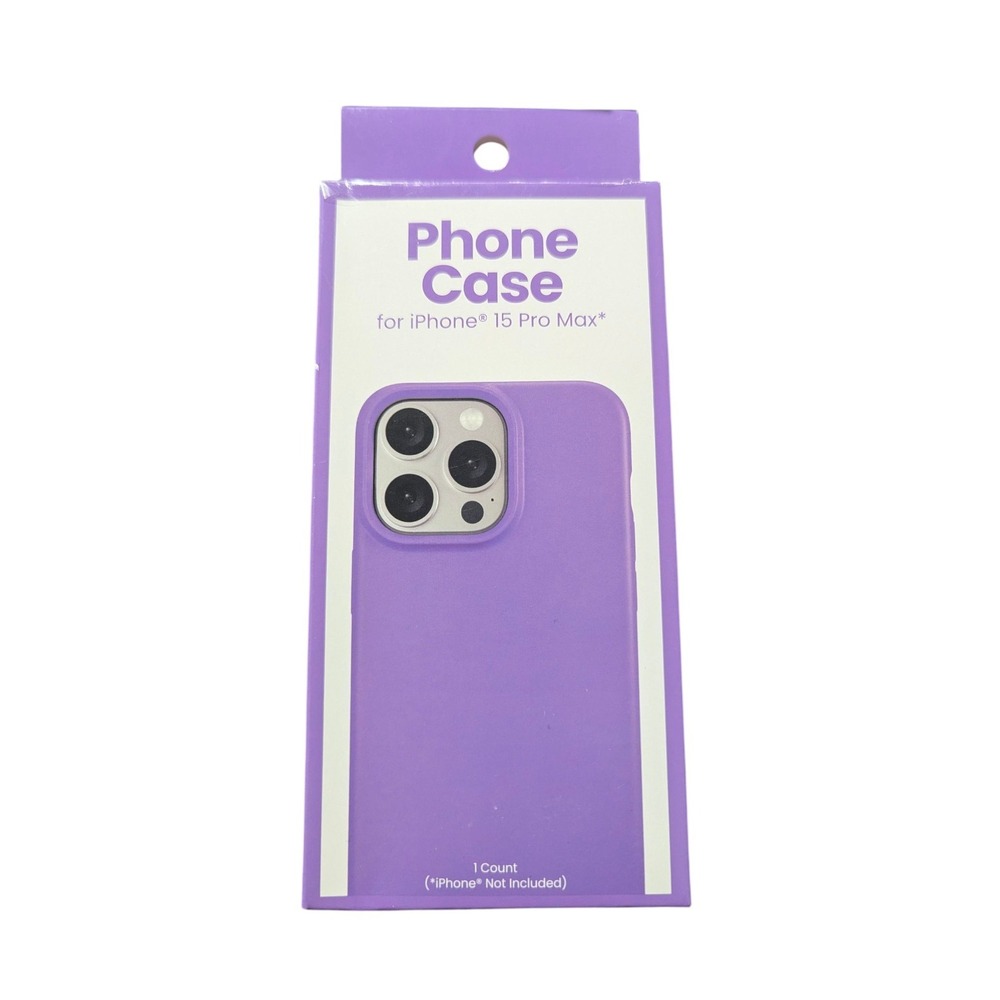 Z1O Unbranded iPhone 15 Pro Max Phone Case In Purple